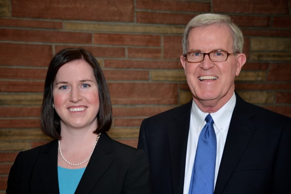 Julia Lazure and Bill Kneeland Colorado Legal Services